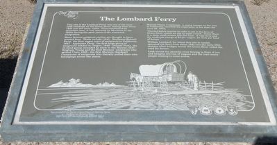 The Lombard Ferry Marker image. Click for full size.