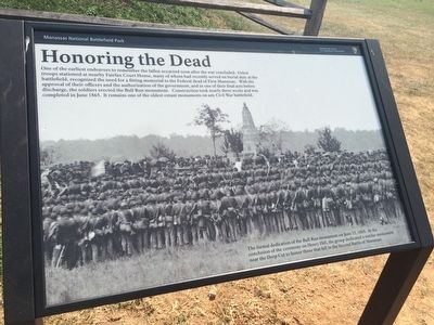 Honoring the Dead Marker. Click for full size. Honoring the Dead Marker image. Click for full size.