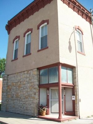 135 First Street and Marker. Click for full size. 135 First Street and Marker image. Click for full size.