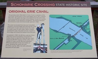 Original Erie Canal Marker image. Click for full size.