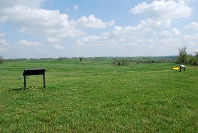 Cleburne's Advance Marker. Click for full size. Cleburne's Advance Marker image. Click for full size.
