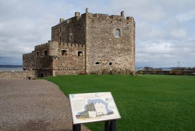 Blackness Castle Marker. Click for full size. Blackness Castle Marker image. Click for full size.