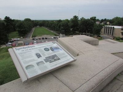Symbolism of the McKinley National Memorial Marker image. Click for full size.