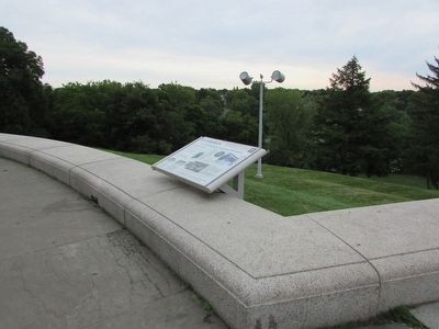 Symbolism of the McKinley National Memorial Marker. Click for full size. Symbolism of the McKinley National Memorial Marker image. Click for full size.