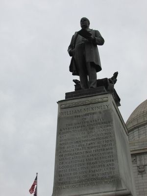 McKinley Statue image. Click for full size.