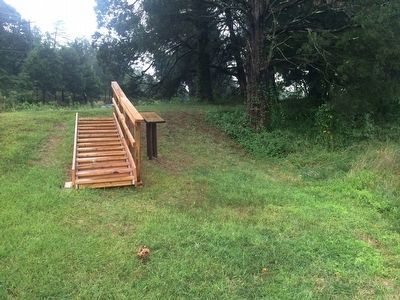 “The Unfinished Railroad” Marker. Click for full size. “The Unfinished Railroad” Marker image. Click for full size.