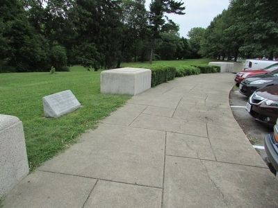 Marker at the McKinley Memorial image. Click for full size.