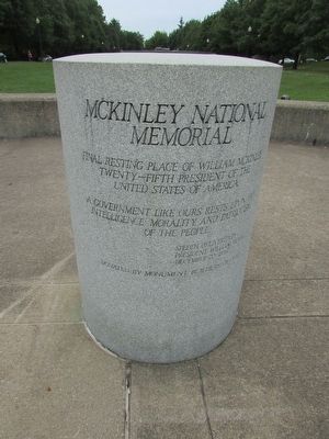 McKinley National Memorial Marker image. Click for full size.