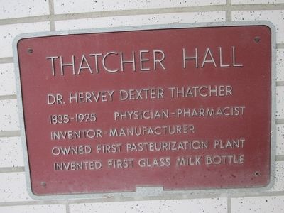 Thatcher Hall Marker image. Click for full size.