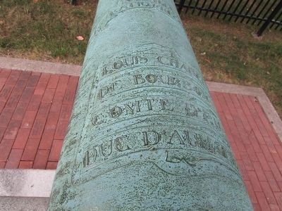 French Cannon Inscriptions image. Click for full size.