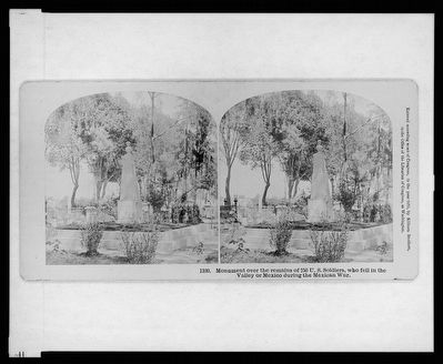 The American Cemetery in Mexico City Marker. Click for full size. The American Cemetery in Mexico City Marker image. Click for full size.
