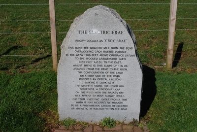 The Electric Brae' Marker image. Click for full size.
