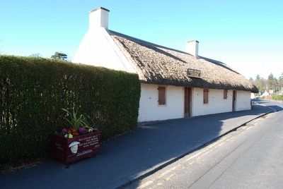 Burns Cottage Marker. Click for full size. Burns Cottage Marker image. Click for full size.