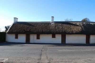 Burns Cottage Marker. Click for full size. Burns Cottage Marker image. Click for full size.