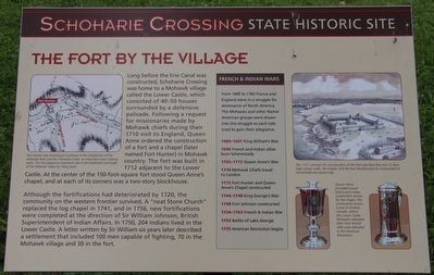 The Fort by the Village Marker. Click for full size. The Fort by the Village Marker image. Click for full size.
