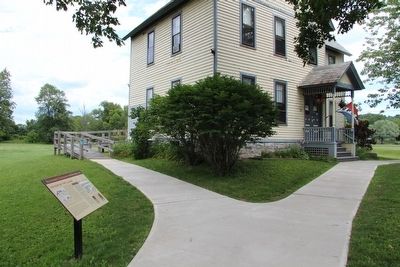 The Fort by the Village Marker. Click for full size. The Fort by the Village Marker image. Click for full size.