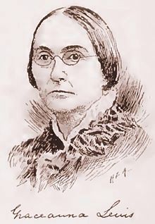 Graceanna Lewis c. 1899 image. Click for full size.