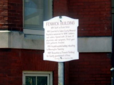 Fenwick Building Marker image. Click for full size.