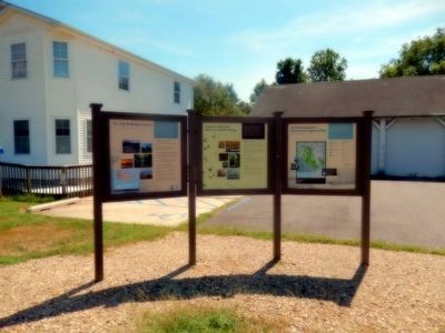 Supawna Meadows National Wildlife Refuge-Center Marker image. Click for full size.