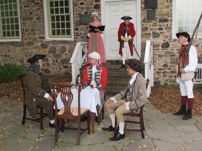 Peace Conference at the Billopp House image. Click for full size.