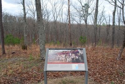Americans in Redcoats Marker. Click for full size. Americans in Redcoats Marker image. Click for full size.