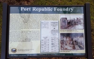 Port Republic Foundry Marker image. Click for full size.
