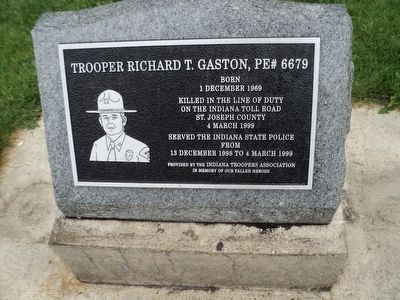 Trooper Richard T. Gaston, PE# 6679 Marker image. Click for full size.