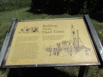Building From Hard Times Marker image. Click for full size.