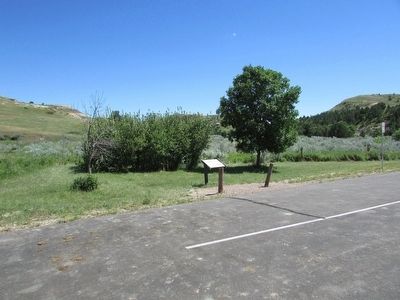 Building From Hard Times Marker image. Click for full size.
