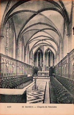 <i>Bayeaux - Chapelle du Séminaire</i>. Click for full size. <i>Bayeaux - Chapelle du Séminaire</i> image. Click for full size.