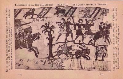 <i>Tapisserie de la Reine Mathilde - Bayeux - The Queen Mathilda Tapestry</i> image. Click for full size.