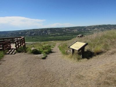 Marker at the River Bend Overlook image. Click for full size.