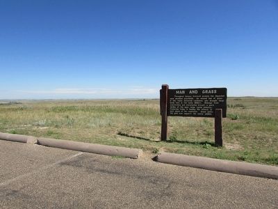 Marker in Theodore Roosevelt National Park image. Click for full size.