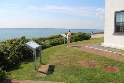 The West Passage to Narragansett Bay Marker image. Click for full size.