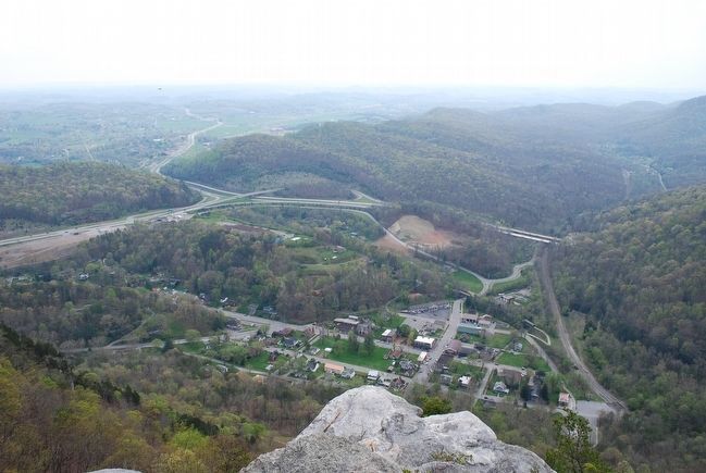 The Town of Cumberland Gap. Click for full size. The Town of Cumberland Gap image. Click for full size.