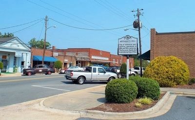 Mechanic's Hill Marker. Click for full size. Mechanic's Hill Marker image. Click for full size.