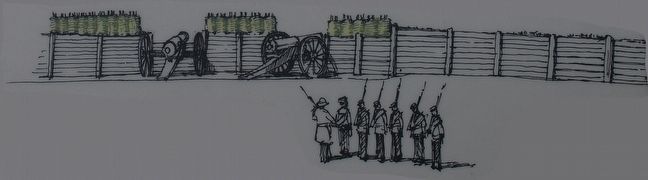 Dirt-and-Log Forts Marker. Click for full size. Dirt-and-Log Forts Marker image. Click for full size.