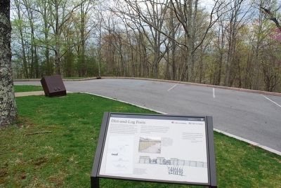 Dirt-and-Log Forts Marker. Click for full size. Dirt-and-Log Forts Marker image. Click for full size.