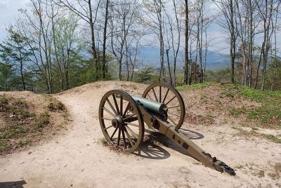 Fort McCook Civil War Earthwork image. Click for full size.