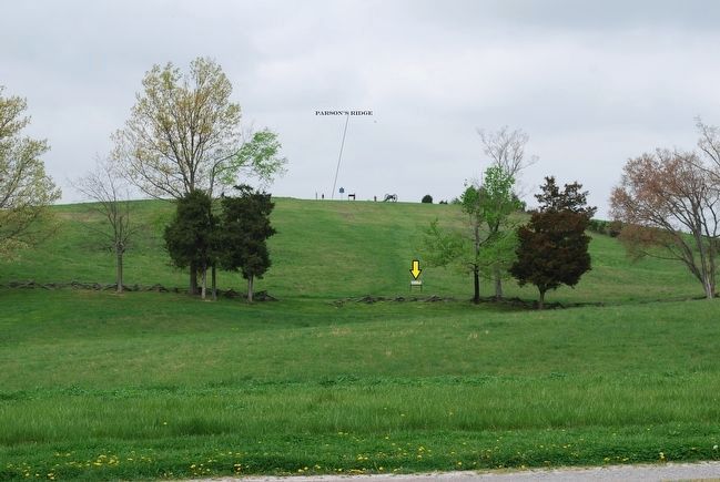 Assault on Parsons’ Ridge Marker. Click for full size. Assault on Parsons’ Ridge Marker image. Click for full size.