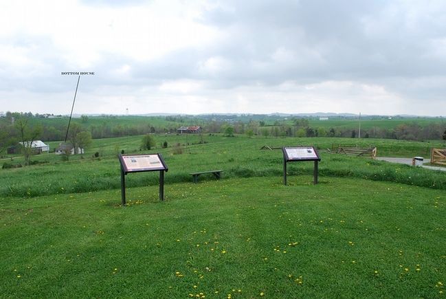 The 15th Kentucky Infantry (US) Marker. Click for full size. The 15th Kentucky Infantry (US) Marker image. Click for full size.