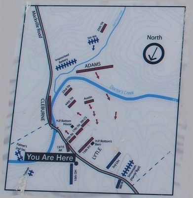 Assault from the Bottom House Marker Map image. Click for full size.