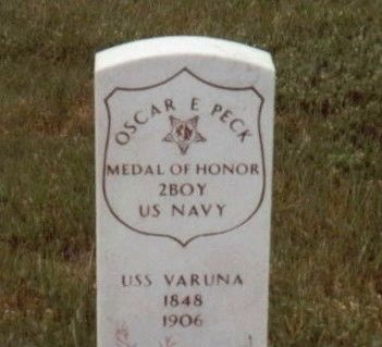 Oscar E. Peck Grave Marker. Click for full size. Oscar E. Peck Grave Marker image. Click for full size.
