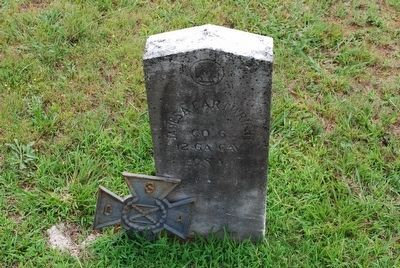 James A. Cartwright- Confederate Grave image. Click for full size.