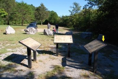 Skirmish at McLemore’s Cove Marker. Click for full size. Skirmish at McLemore’s Cove Marker image. Click for full size.