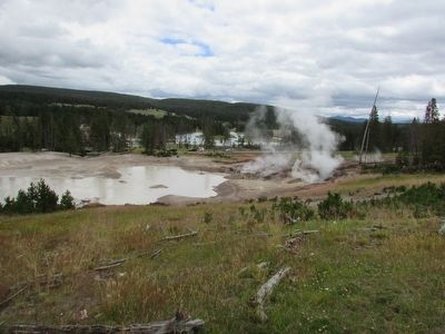 Mud Geyser. Click for full size. Mud Geyser image. Click for full size.