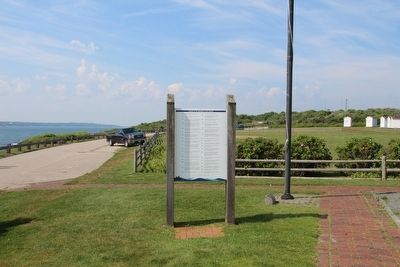History of the Beavertail Light Station Marker image. Click for full size.