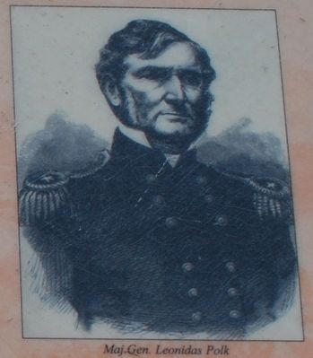 Major General Leonidas Polk image. Click for full size.