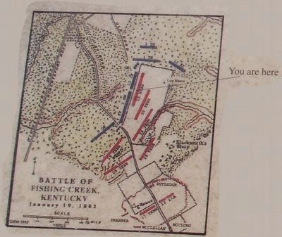The Union Line at the Fence Marker Map image. Click for full size.