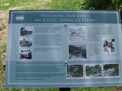 Preserving Fair Lane — An Iconic American Estate Marker image. Click for full size.